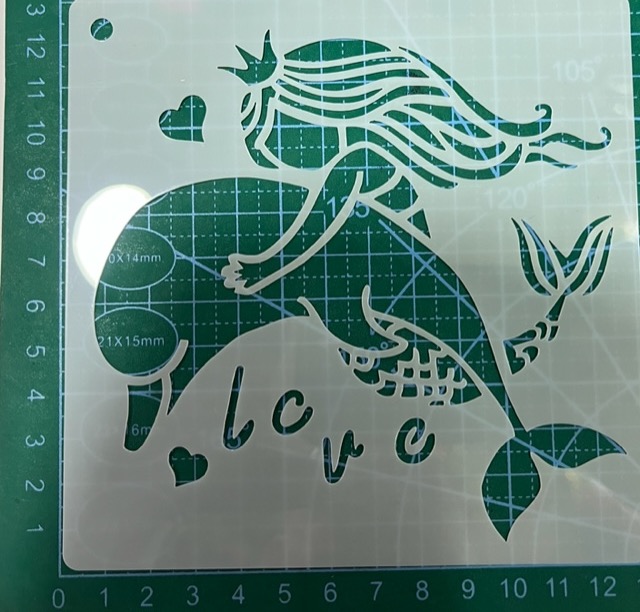Mini Stencil Dolfin